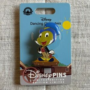 Disney Dancing Characters Pin— Jiminy Cricket from Pinocchio